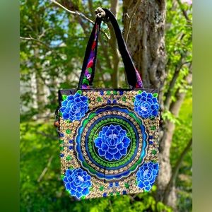 Handmade Beautiful Tote Handbag